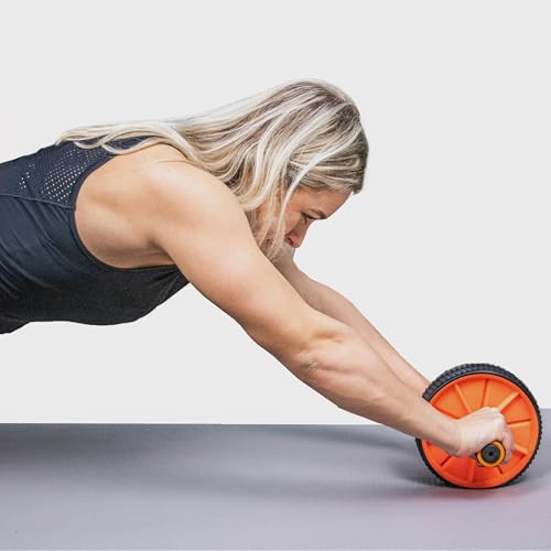 Ab Roller Wheel for Core Strength Training - Grey