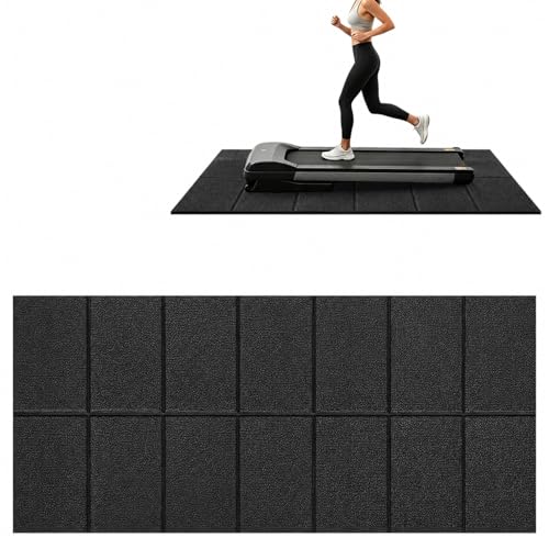 Treadmill Mat 55" x 25" x 0.2" - Heavy-Duty Exercise Equipment Mat