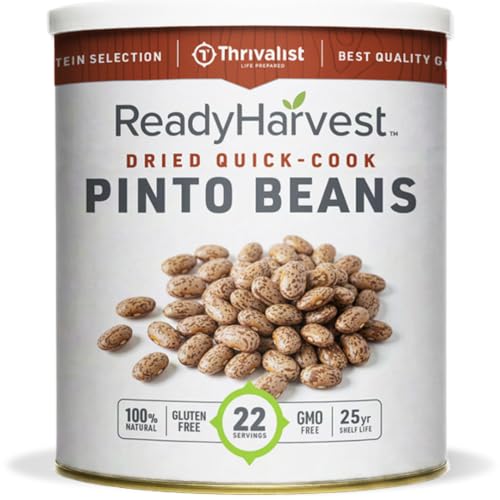 Ready Harvest Pinto Beans #10 Can, 53 oz – Quick-Cook, 22 Servings