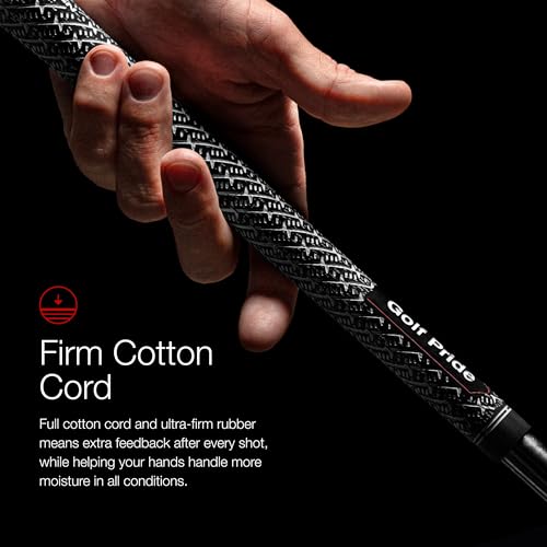 ZGrip Cord Golf Grip - Standard Size - All-Weather Control