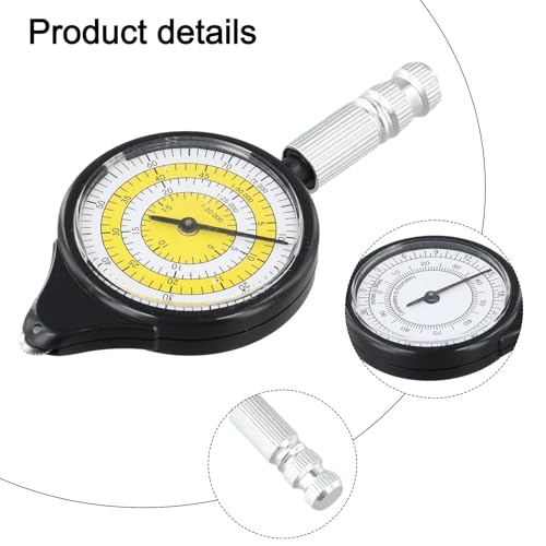 Curve Odometer - Portable Aluminum Alloy Distance Meter for Maps