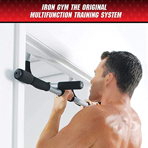 Adjustable Pull-Up Bar for Doorway - Iron Gym Upper Body Workout Bar