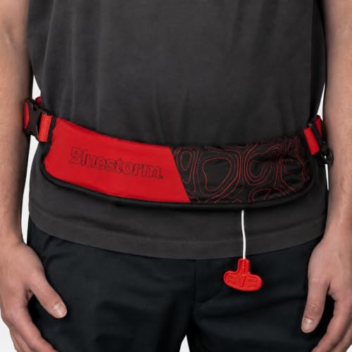 Manual Inflatable Belt Pack Life Jacket - Nitro Red