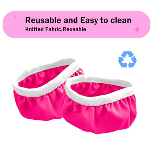 Reusable Drink Cover with Straw Hole - Rose Pink