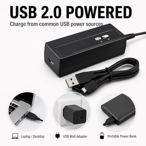 Shimano Di2 Bicycle Charger - USB 2.0, Durable Design