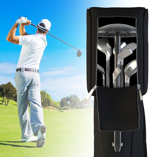 Adjustable Golf Travel Bag Support Pole - Heavy-Duty Alloy Steel, 27-56 Inch