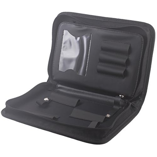 Large Hair Stylist Scissor Holder Pouch Cases for Hairdressers, Salon Tools Holster Bag, Pu Leather