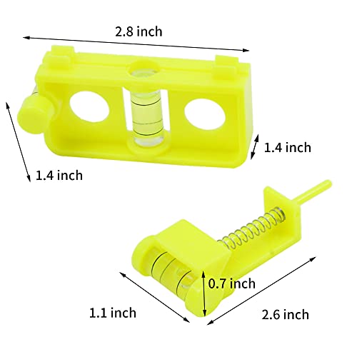 SOPOGER Yellow Archery Bow Level Kit for Rest & Sight Tuning Multifunctional Precision Tool