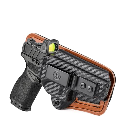 MEIGON Kydex Holster for Springfield Echelon 4.0 Compact - Black Carbon Fiber, Right Hand, Optic Cut, Inside Waistband Concealed Carry