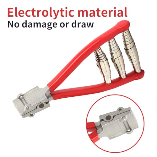 Qiilu Tennis Racket Stringing Clamp with Spring - Aluminum Handle