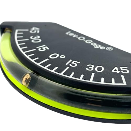 Marine Clinometer for Boats - Lev-o-gage Heel-Angle Gauge