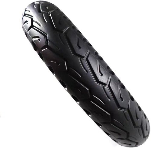GLDYTIMES 10 Inch 10x2.125 Scooter Tire, Solid Tubeless Replacement Tire for 10x2/54-152 Electric Scooter Wheels, Rubber Honeycomb Front Rear Tires