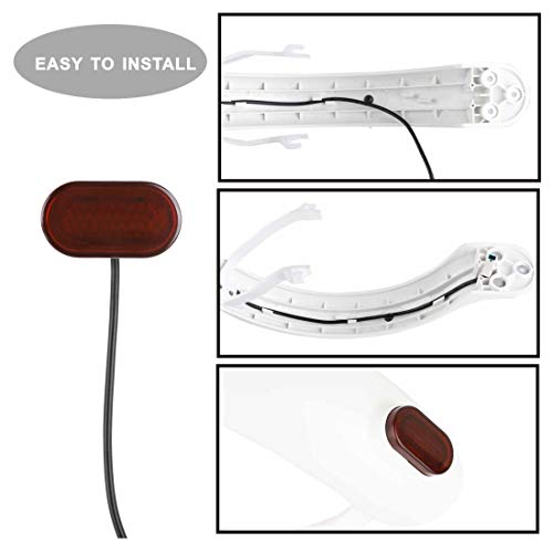 M365 Electric Scooter Rear Tail Light - Waterproof LED