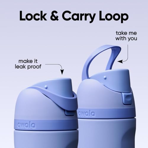 24 oz Insulated Stainless Steel Water Bottle with FreeSip Spout