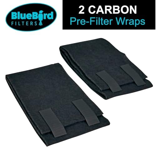 Replacement Prefilter, Fits Honeywell 17000-S, Carbon Charcoal, 2 Pack