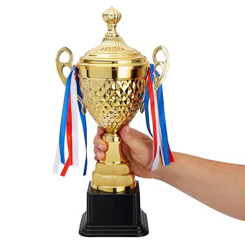 Gold Trophy Cup - 15.2 in Award for Sports & Achievements