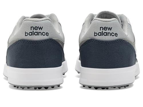 Men's Golf Spikeless Shoes - 10 Wide / White & Navy