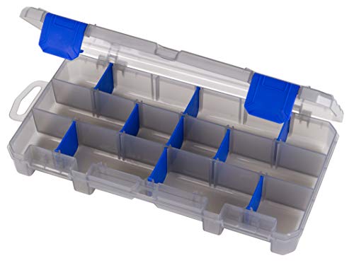 Zerust MAX Tackle Box - 18 Compartments, Smoke Gray - 9.125" x 5" x 1.25"