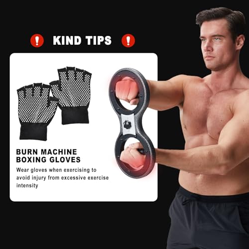 360° Rotating Burn Machine for Upper Body Training - Rock Grain