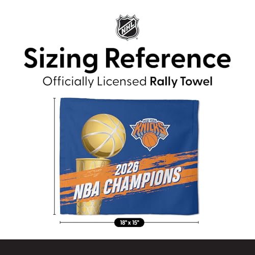 2026 NBA Champions Rally Towel - Lightweight Fan Gear, 15 x 18 Inch