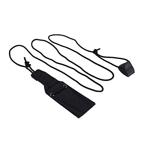 Bow Stringer Tool for Recurve & Longbows - Black Non-Slip Grip