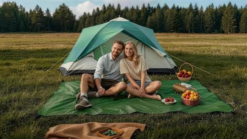 Ultralight Waterproof Tarp with Carry Bag - 47.2" x 27.6"