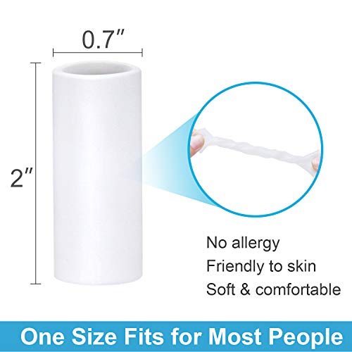 Sumifun 5 Pair (10 pcs) Gel Finger Sleeves for Thumb, Trigger Finger, Arthritis, Eczema, Hand Protection