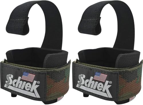 Schiek Deluxe Dowel Lifting Straps 1000-DLS Camouflage