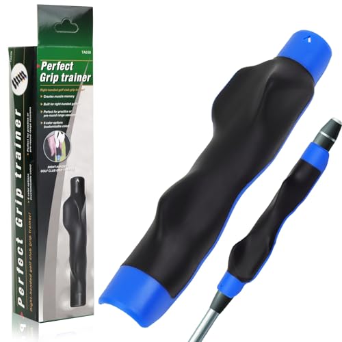Golf Grip Trainer - Right Handed Swing Aid for Proper Posture