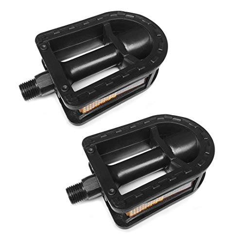 Kids Bike Pedals - 1/2 Inch Resin Pedals for 12" & 14" Youth Bikes