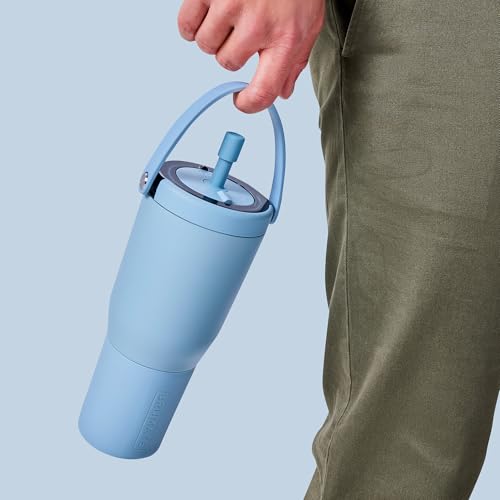 Magnetic Straw Caps - Silicone Topper 2-Pack for Tumblers