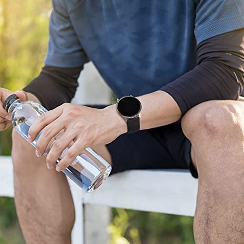20mm Soft Replacement Sport Strap for Amazfit Watches - Black