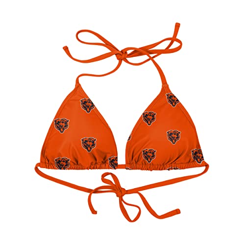 Womens Chicago Bears Team Logo Bikini Top - XX-Large Mini Print