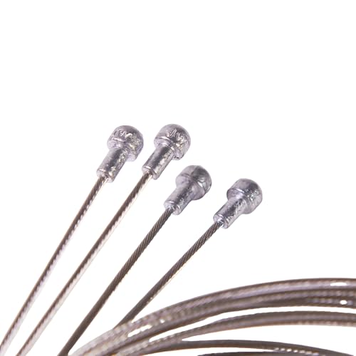 Road Bike Brake Cables - 4 Pcs Stainless Steel Inner Line Kit (1.7M)
