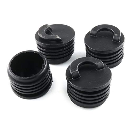 4PCS Kayak Scupper Plugs - Durable Rubber Drain Hole Stoppers