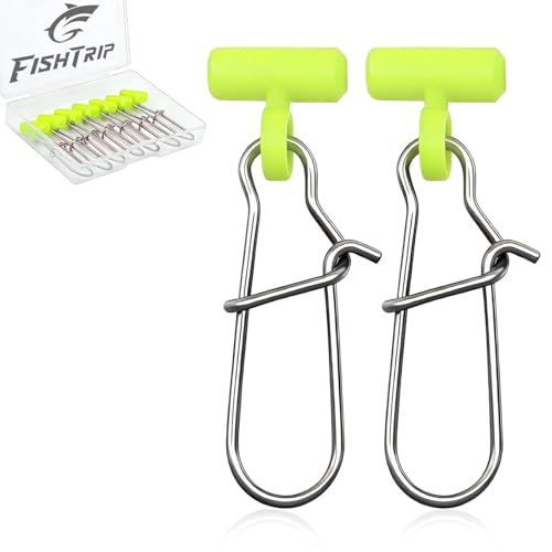 Duo Lock Snaps Sinker Slides - Green, 25pcs for Fishing Rigs