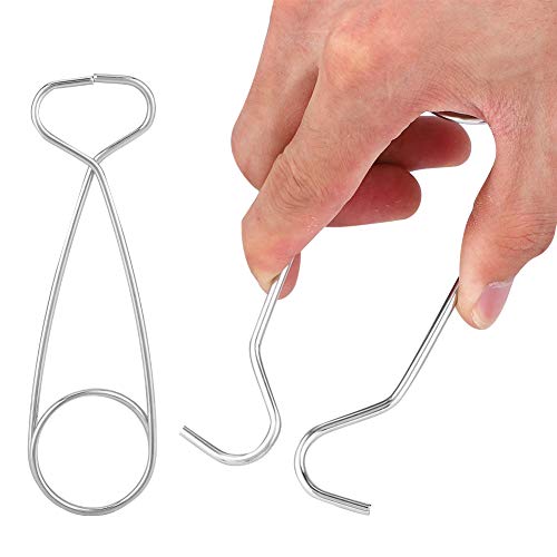 Stainless Steel Fish Mouth Jaw Spreaders - 2 Pack for Fishing & Camping