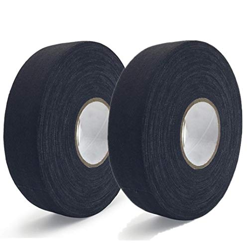 Hockey Tape - Waterproof & Easy to Tear - Black - 2 Rolls