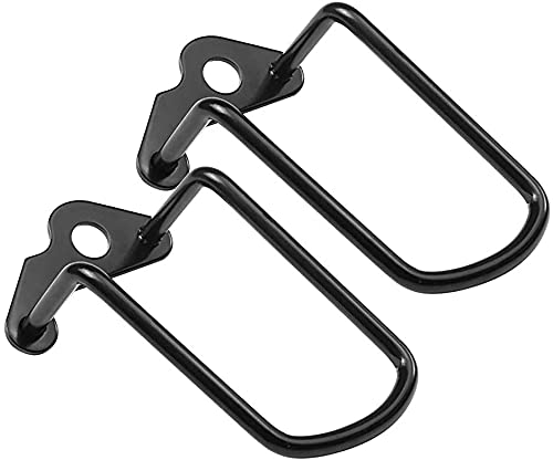 Set of 2 Bicycle Rear Derailleur Protectors - Black