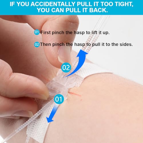 Sterile Wound Closure Strips - 5PCS First Aid Adhesive Bandages