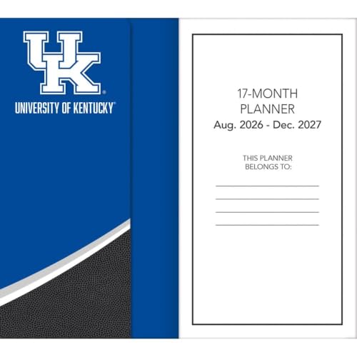 Kentucky Wildcats 2027 Pocket Planner - 17-Month Calendar