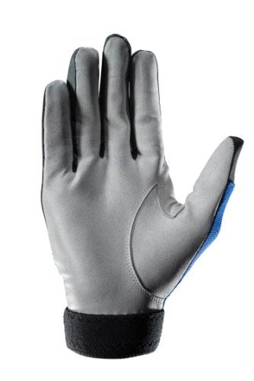 HEAD Leather Racquetball Glove - Sensation Lightweight Breathable Glove for Right & Left Hand - Royal/Black, Left - Medium
