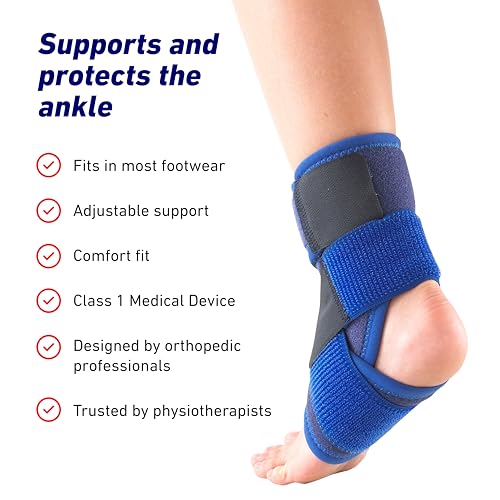 Kids Ankle Brace Support for Juvenile Arthritis & Injuries - Adjustable Compression