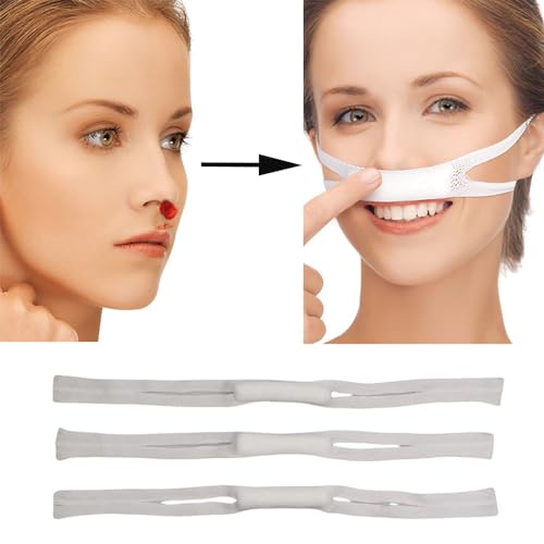 Elastic Nose Bandage Holder - 2 Pack Stretchy Mesh Pads