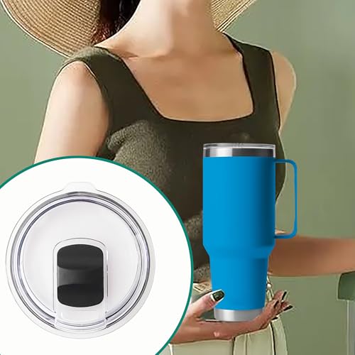 42 oz Tumbler Lid for Yeti, Replacement Magnetic Spill-Resistant Lids