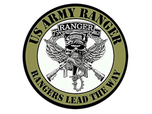 3-Inch Rangers Lead The Way Sticker - U.S. Army Vinyl Decal