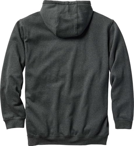 Legendary Whitetails Buck Commander Trailhead Camo Hoodie – Standard, Large, Charcoal Heather