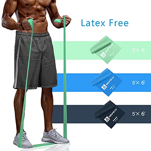 Non-Latex Resistance Bands Set for Exercise, Yoga, and Rehab