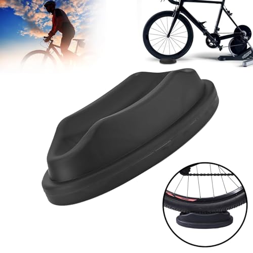 Bike Trainer Front Wheel Block - Anti-Slip Riser Stand for 1.8" Tires