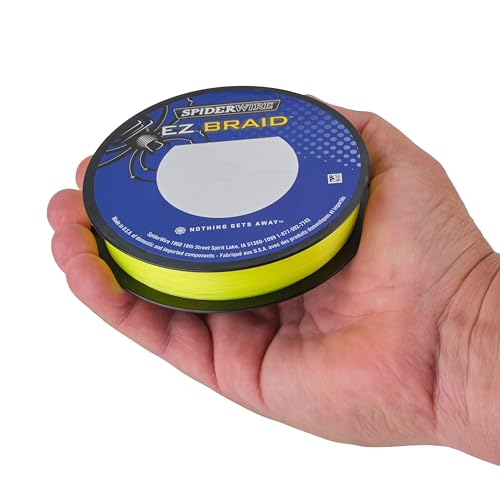 Spiderwire 30lb 300yd Hi-Vis Yellow Fishing Line - Strong, Thin, Sensitive